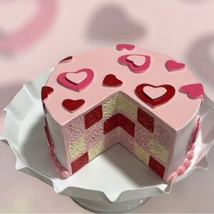 Faux Valentine’s Cake